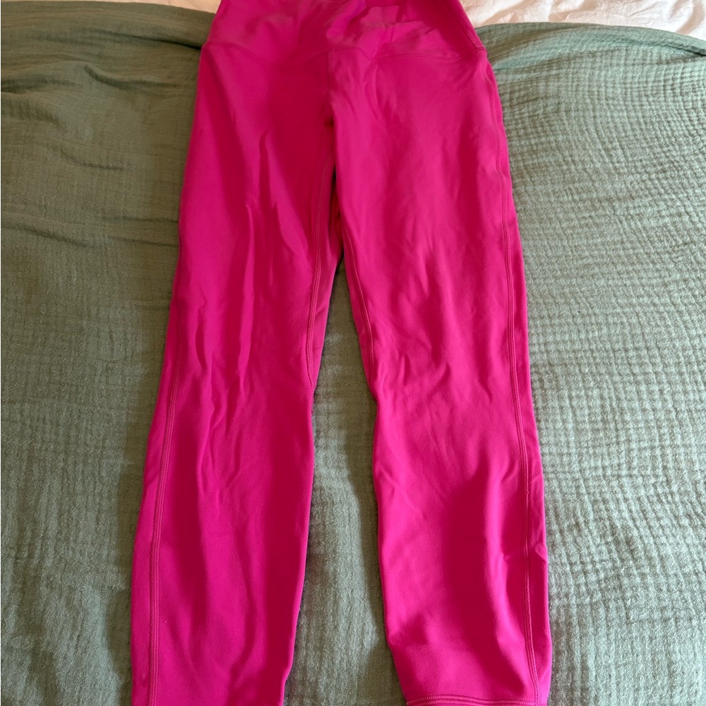 lululemon athletica Vibrant Pink Kids Leggings